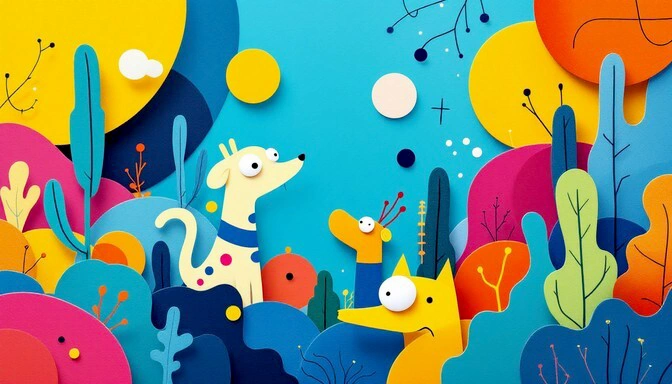 Playful and Warm Illustration