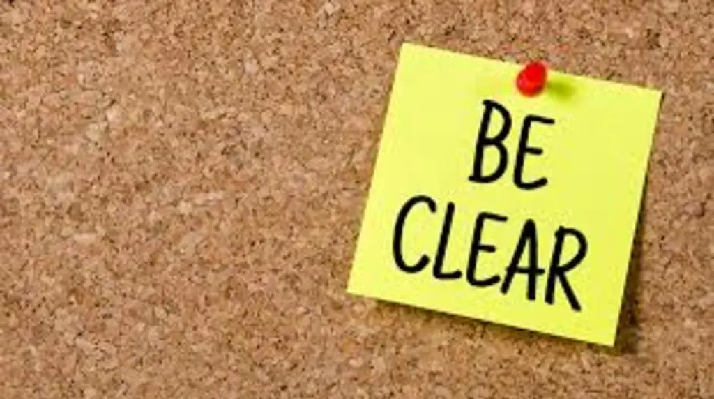 Be Clear and Specific