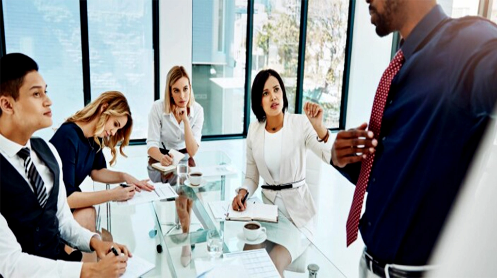 Corporate Professional Reaching Leadership Roles