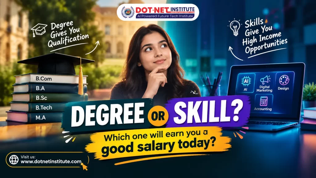 Degree or Skill? Which one will earn you a good salary today?