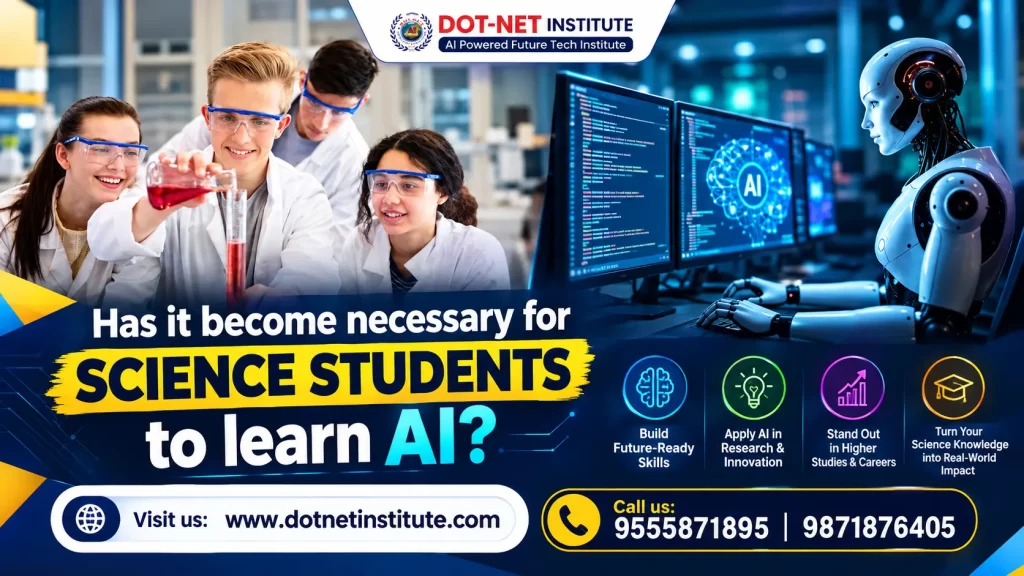 Has it become necessary for science students to learn AI?